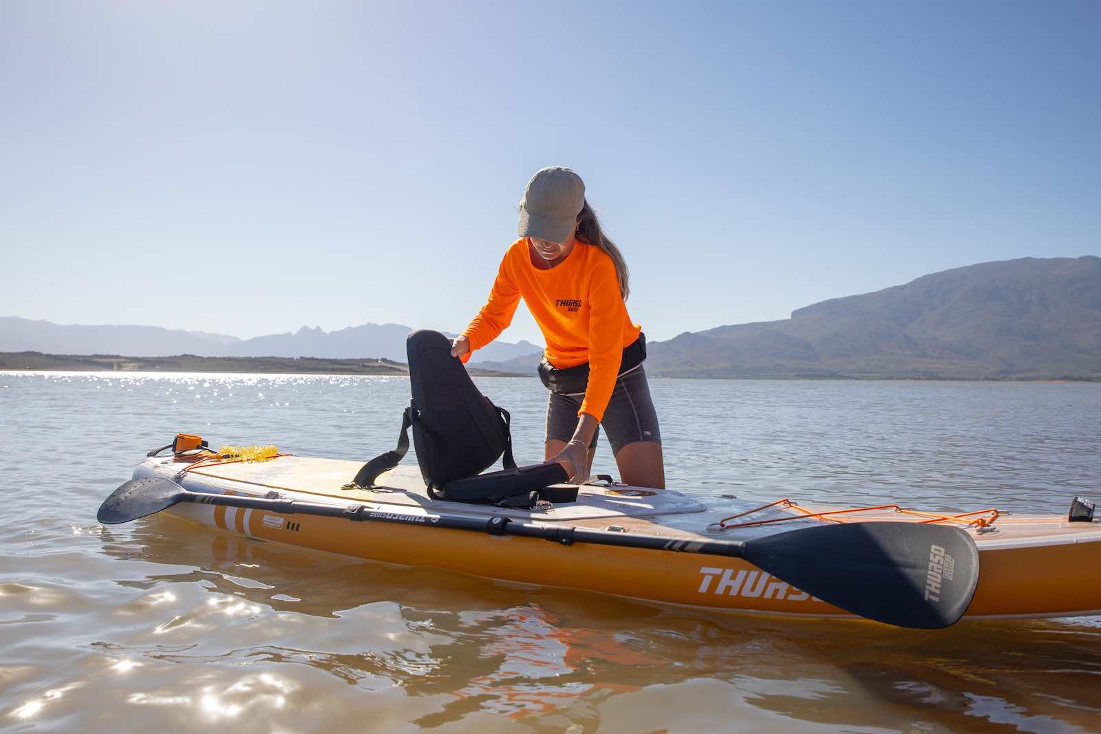 How to Set Up a SUP as a Kayak – Instructions for Seat and Paddle