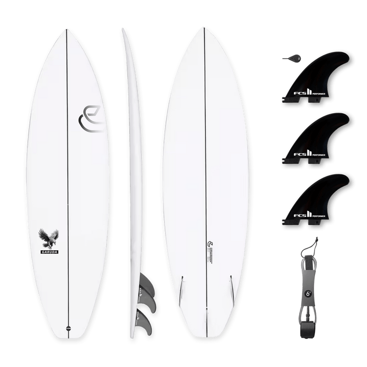 Shortboard in Epossidica Garuda 6&