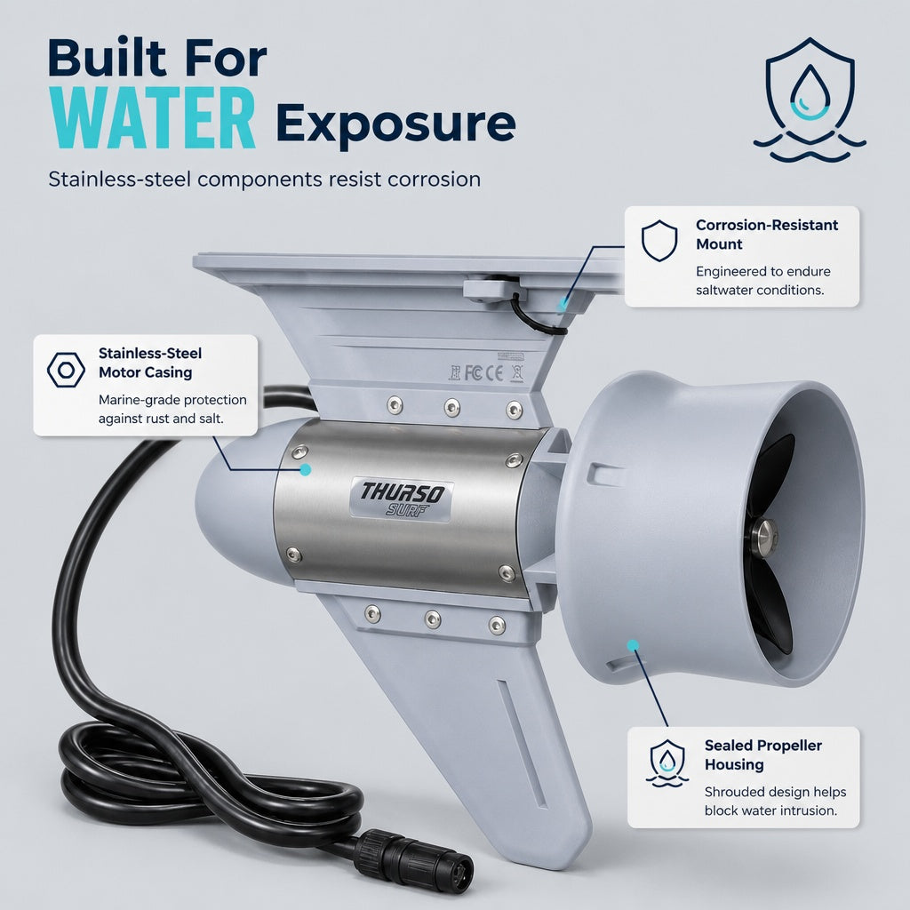 THURSO SURF Y03 SUP thruster corrosion-resistant water exposure components
