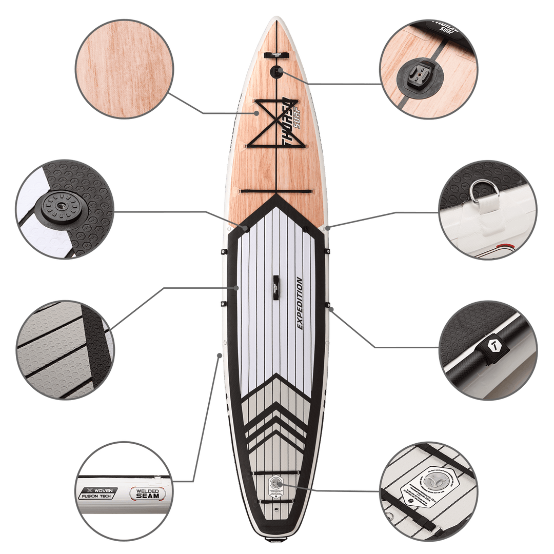 Placă de paddle Touring Expedition 150 12&